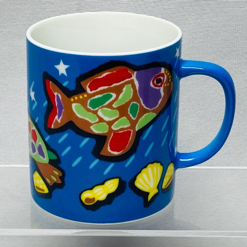 Colorful Marine Life Ceramic Coffee Mug 10 oz By Mirage Department 56